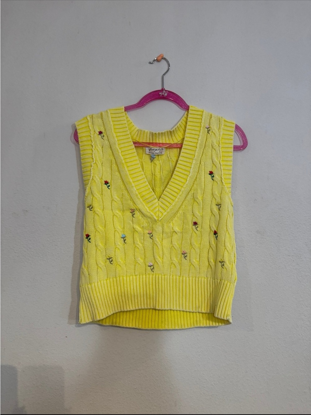 Free People knitted sweater vest